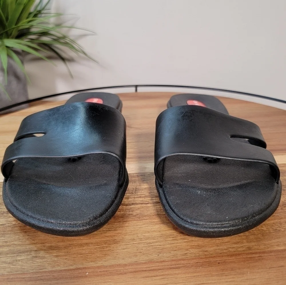 Okabashi Cruise Women's Slide Sandals Made in USA Black Size Small - 5/6
